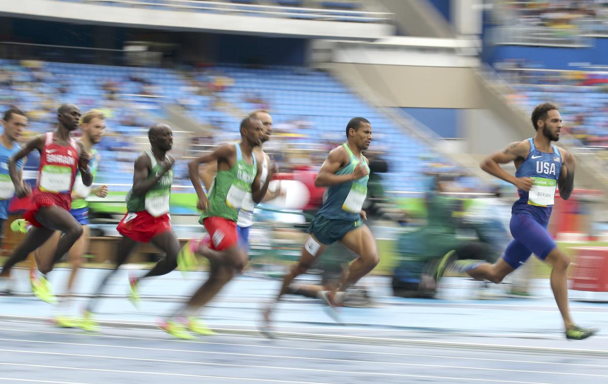 800 m predtek Rio Žan Rudolf | Foto Reuters