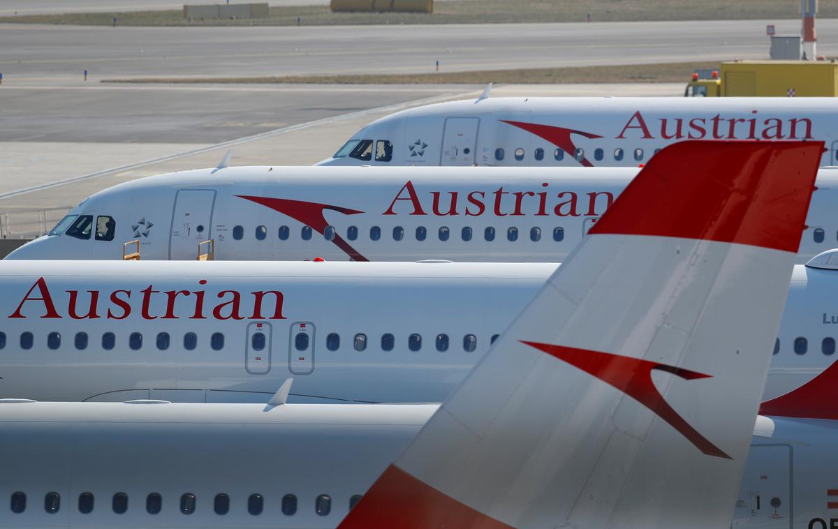 Austrian Airlines | Za potnike so poskrbeli z rezervacijami na drugih poletih. | Foto Reuters