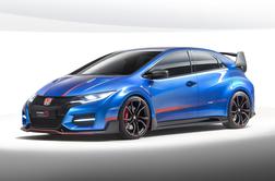 Honda civic type R – z več kot 280 "konji" napada rekord Nordschleifa