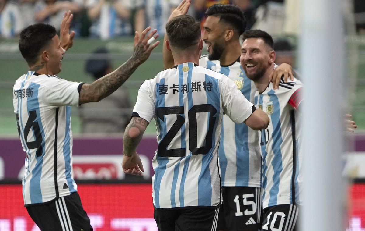 Argentina Lionel Messi | Lionel Messi je na prijateljski tekmi dosegel najhitrejši gol v karieri. | Foto Guliverimage