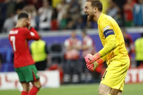 Ko je Oblak ubranil Ronaldov strel, se je oglasila njegova izbranka