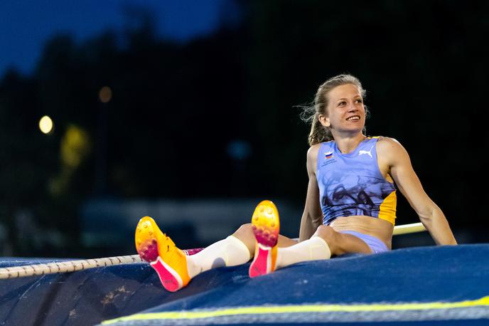 atletski miting, Novo mesto, Tina Šutej | Tina Šutej je v Novem mestu zmagala z rekordom stadiona | Foto Matic Klanšek Velej/Sportida