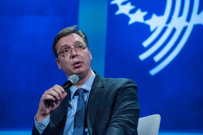 Predsednik srbske vlade Aleksandar Vučić upa, da bo zmaga Donalda Trumpa pripomogla k nadaljevanju okrepitve dvostranskih odnosov med ZDA in Srbijo. | Foto: Getty Images