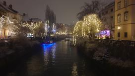 Sneg Ljubljana