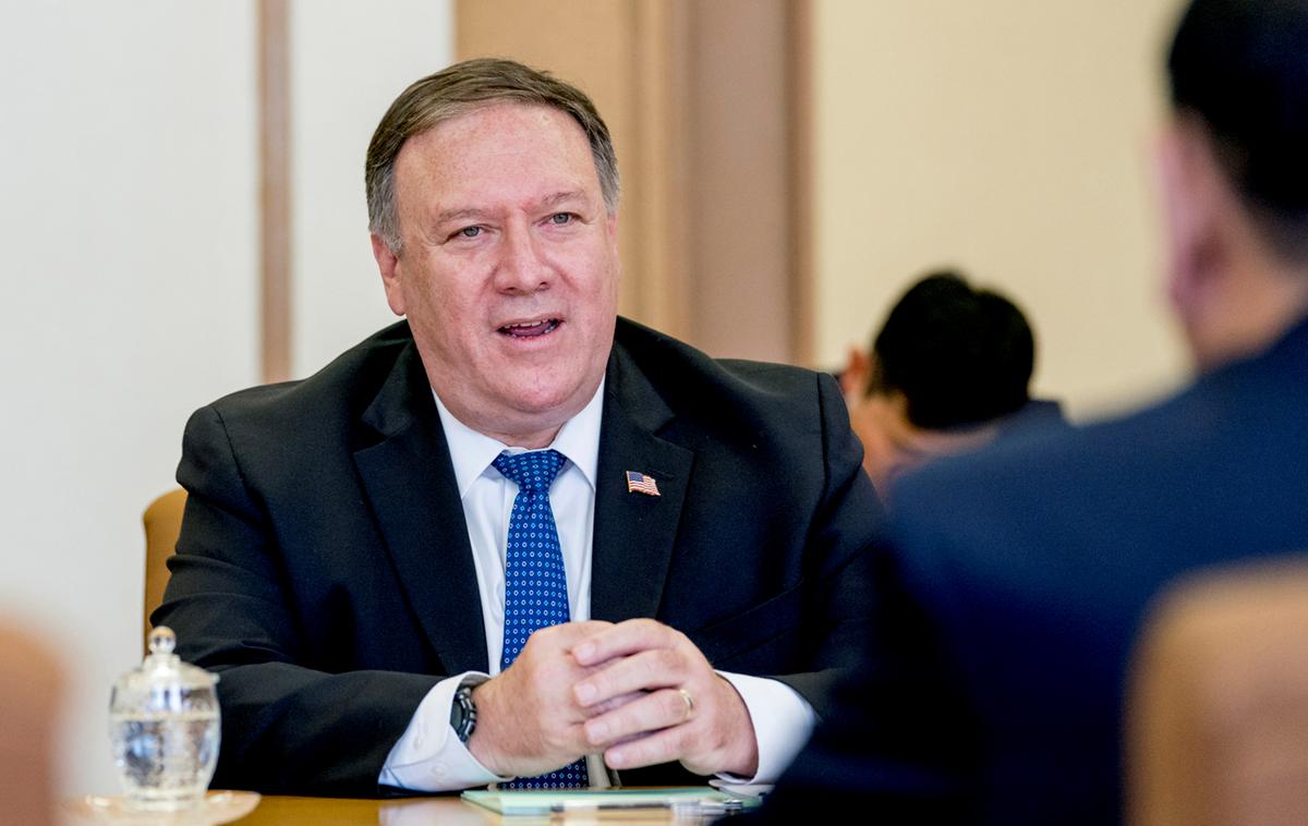 Mike Pompeo | Češki spletni portal poroča, da naj bi ameriški državni sekretar Mike Pompeo avgusta obiskal tudi Slovenijo. | Foto Reuters