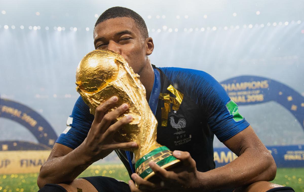 Kylian Mbappe | Bodo Francozi ubranili naslov svetovnega prvaka? | Foto Guliver/Getty Images