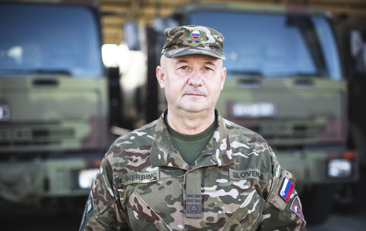 Generalmajor Miha Škerbinc, Slovenska vojska. | Foto Bojan Puhek