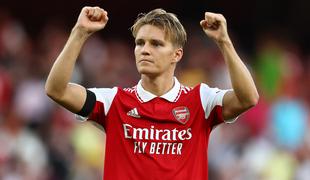 Odegaard podaljšal z Arsenalom