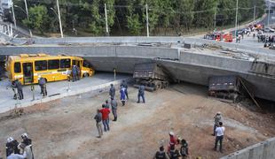 Svetovno prvenstvo zasenčila gradbena tragedija (foto)