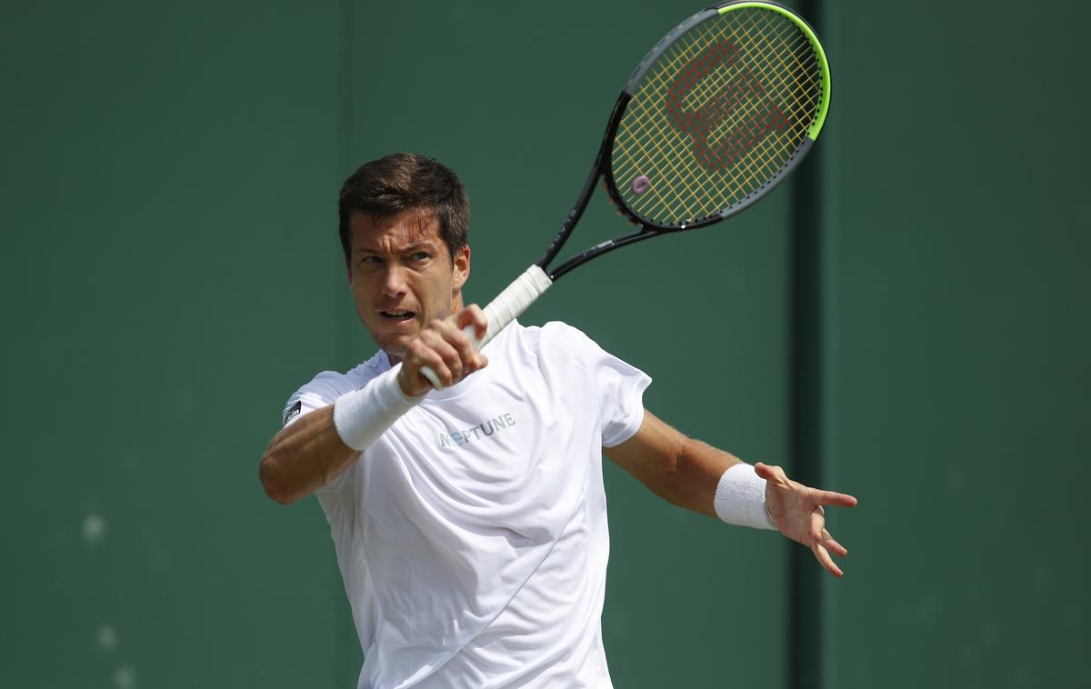 Aljaž Bedene | Aljaž Bedene se je poslovil v prvem krogu turnirja v Lyonu.  | Foto Guliverimage