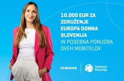 Samsung in Telekom Slovenije ponujata "rožnata" mobitela