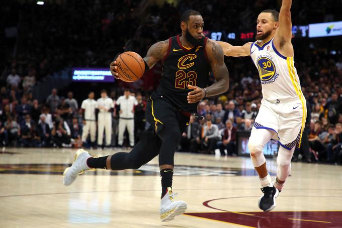 LeBron James je tokrat dosegel 33 točk. | Foto: Guliverimage/Getty Images