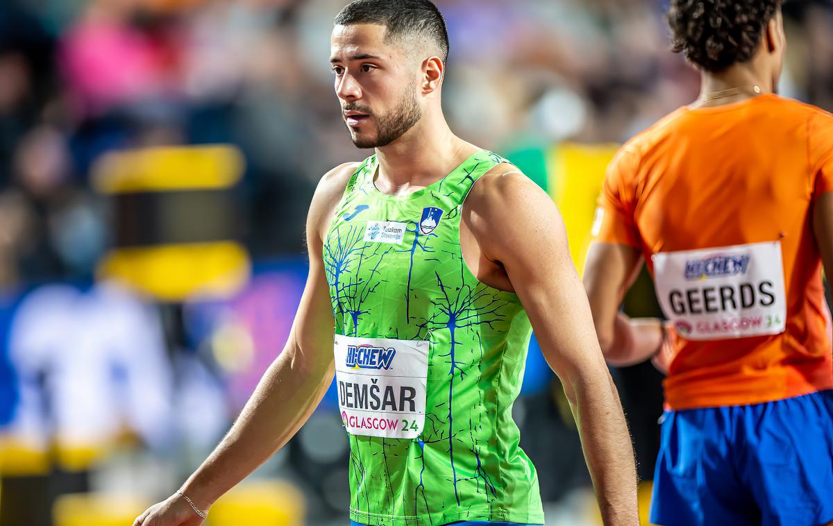 Filip Jakob Demšar, Glasgow 2024 | Filip Jakob Demšar je za las ostal brez stopničk. | Foto Peter Kastelic/AZS