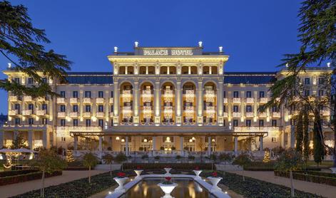 Veselo praznično dogajanje v hotelu Kempinski Palace  Portorož