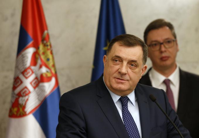 Današnjo zgodovinsko tekmo Borca in Olimpije v Evropi bosta v živo spremljala tudi Milorad Dodik in Aleksandar Vučić. | Foto: Guliverimage