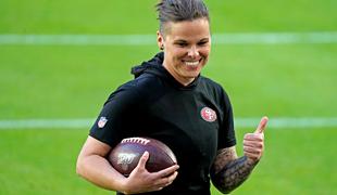 Katie Sowers, prva ženska v finalu lige NFL #video