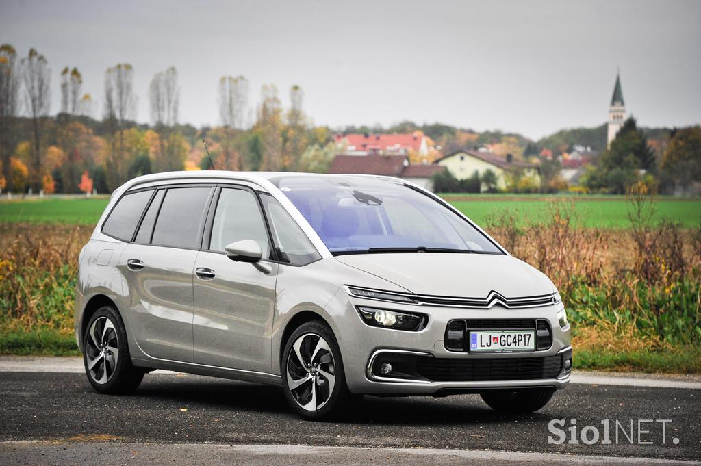 Citroën C4 picasso in C4 grand picasso - domača predstavitev prenovljenega modela