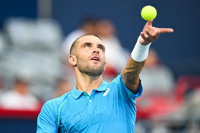 Borna Ćorić | Borna Ćorić je v drugem krogu Winston-Salem izločil prvega nosilca Sebastiana Baeza. | Foto Reuters