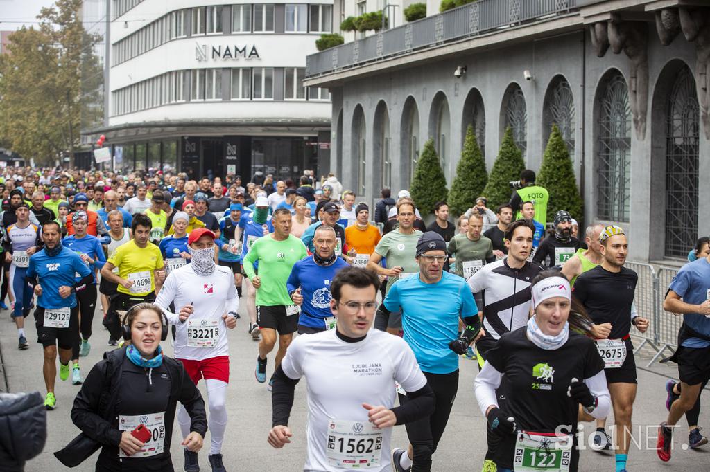 Maraton Ljubljana 2021. Poiščite se!