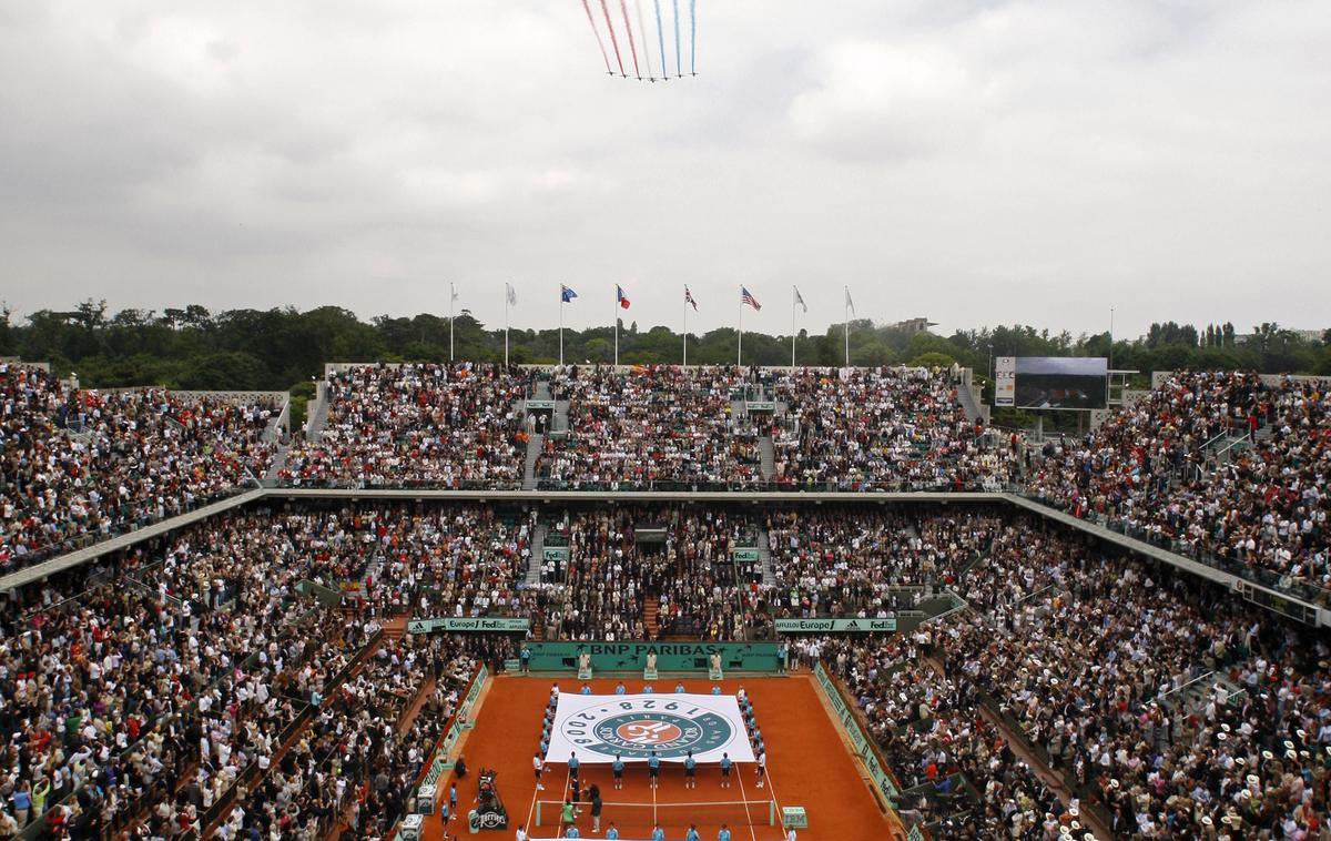 Roland Garros | Roland Garros so prestavili še za en teden. | Foto Reuters