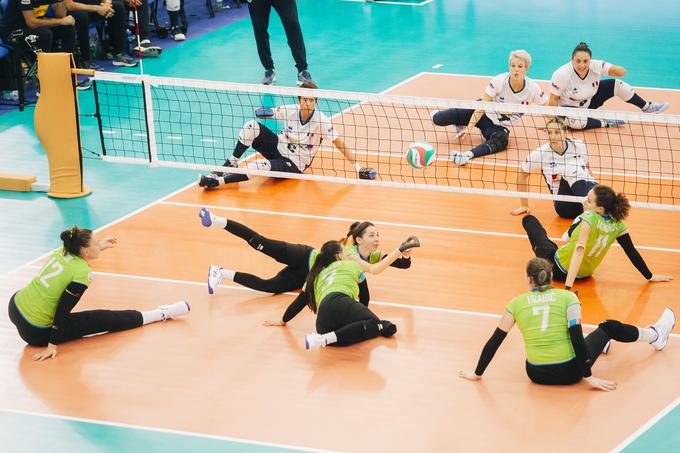 Slovenke so na nedavnem evropskem prvenstvu osvojile srebrno medaljo. | Foto: ParaVolley Europe