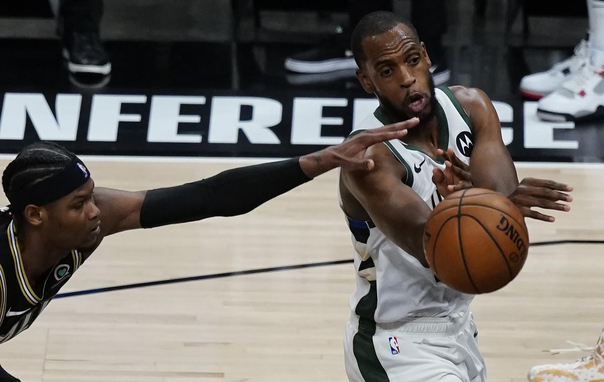 Khris Middleton | Bucks so se na krilih Khrisa Middletona uvrstili v veliki finale lige NBA. | Foto Guliverimage