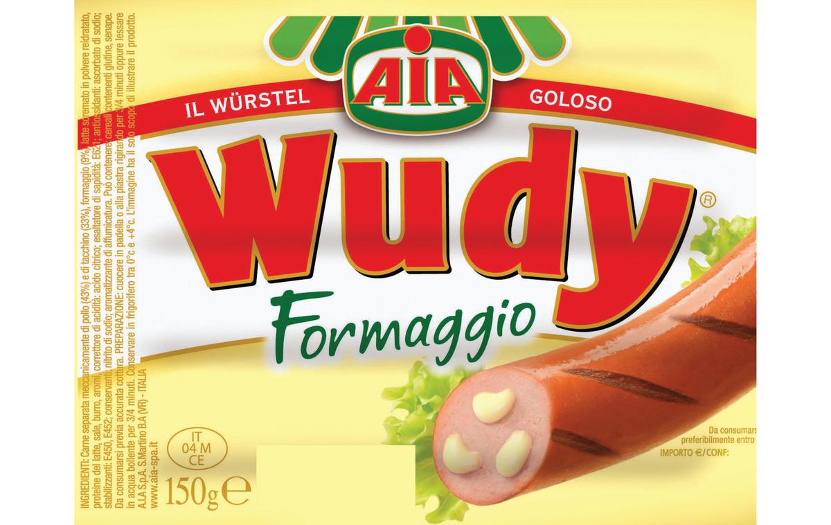 Lidl hrenovke Wudy odpoklic | Odpoklic perutninskih hrenovk Wudy. | Foto Lidl Slovenija