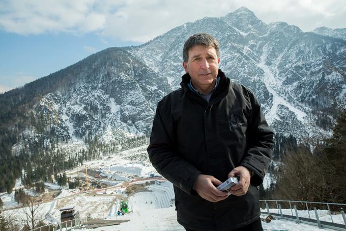 Izgradnja Nordijskega centra Planica je veliko priznanje za Jelka Grosa. | Foto: Vid Ponikvar