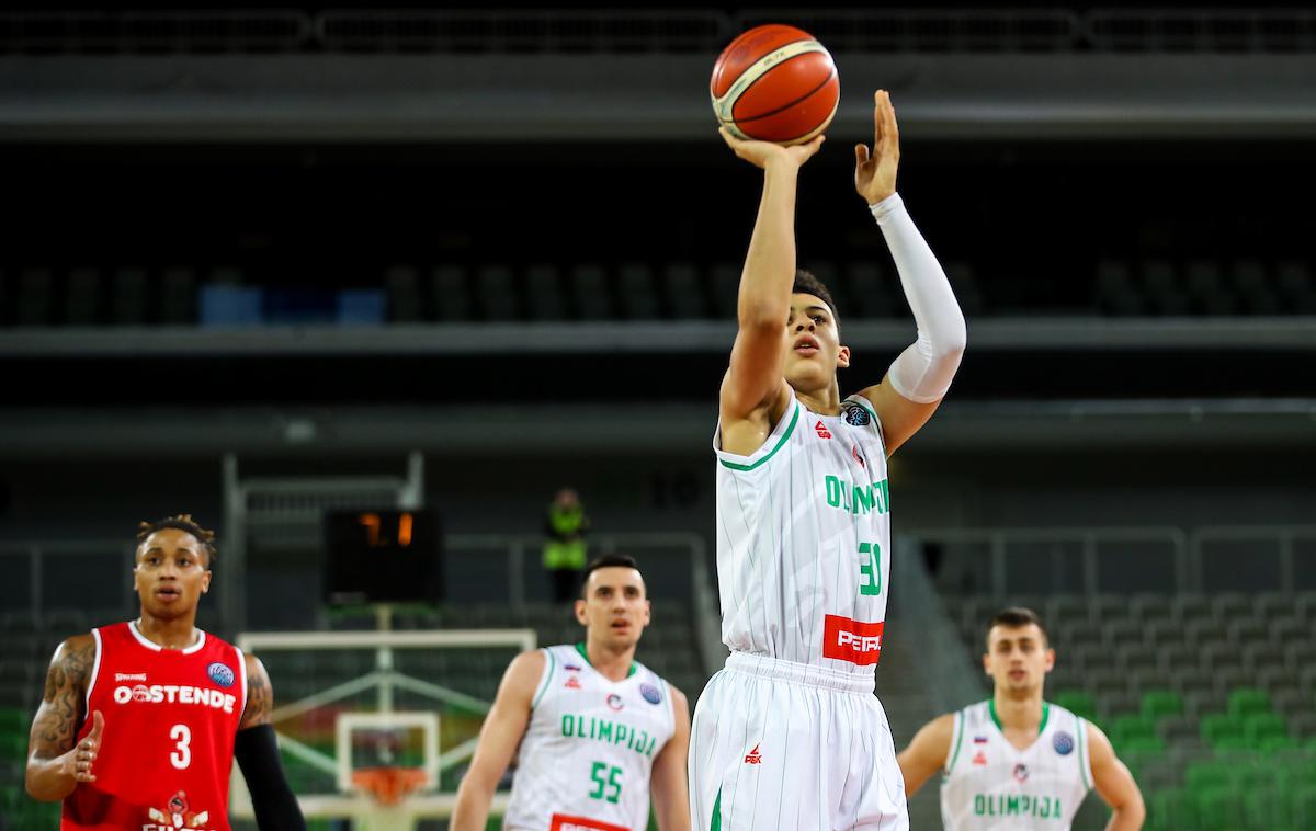 Petrol Olimpija oostende | Olimpija je Ciboni priznala premoč s 70:87. | Foto Sportida