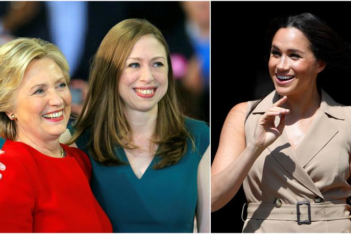 Hillary in Chelsea Clinton, Meghan Markle | Foto Reuters