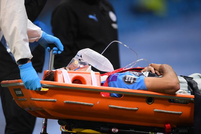 Eric Garcia ostaja na opazovanju v bolnišnici. | Foto: Reuters