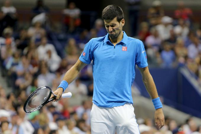 Novak Đokovič je imel zaradi prstov na nogah hude bolečine. | Foto: 