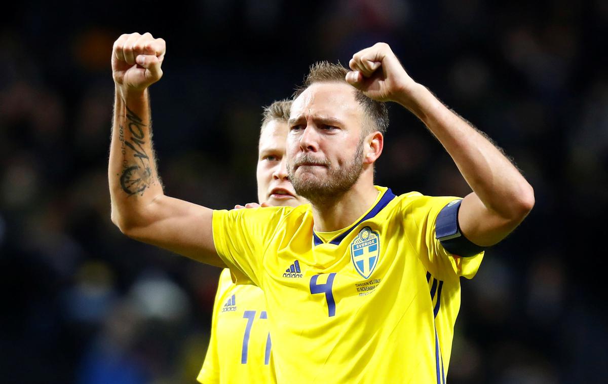 Italija Švedska Andreas Granqvist | Foto Reuters