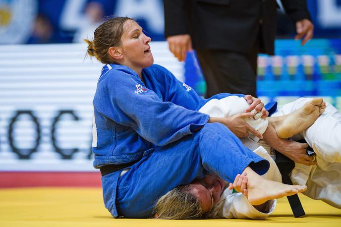 Anka Pogačnik | Anka Pogačnik je izgubila proti madžarski tekmici. | Foto Saša Pahič Szabo/Sportida