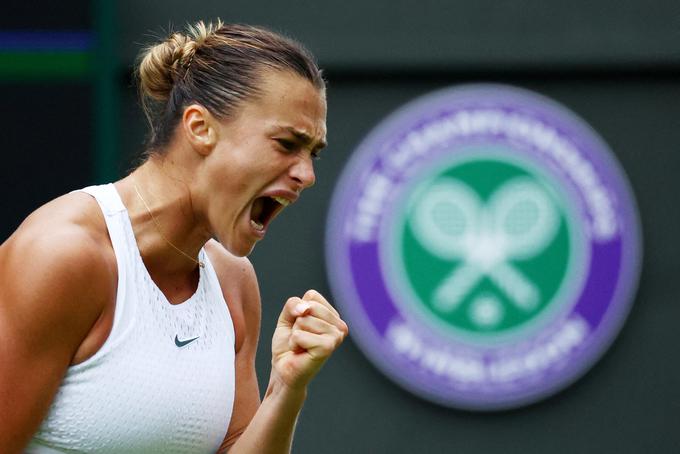 Arina Sabalenka je tekmici iz ZDA prepustila le šest iger. | Foto: Reuters