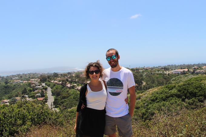 Mt. Soledad, pogled na središče San Diega in Mehiko | Foto: Osebni arhiv