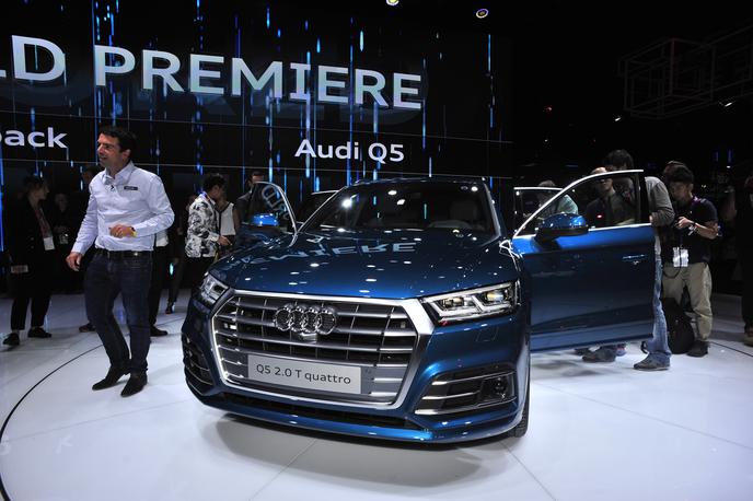 Audi Q5 - prvič v kabini nove generacije audijevega športnega terenca | Foto Ciril Komotar