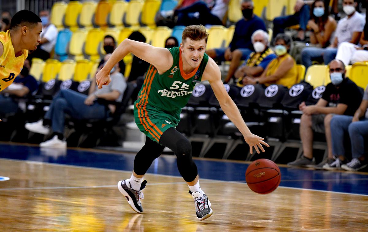 Luka Rupnik Cedevita Olimpija - Gran Canaria (Eurocup) | Luka Rupnik se na lastno željo poslavlja od Cedevite Oliimpije.  | Foto KK Cedevita Olimpija