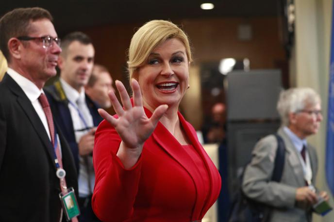 Kolinda Grabar-Kitarović | Na glasovnici za drugi krog bo pod številko ena naveden Zoran Milanović. Vrstni red na glasovnici namreč za drugi krog določa število glasov v prvem krogu. | Foto Reuters