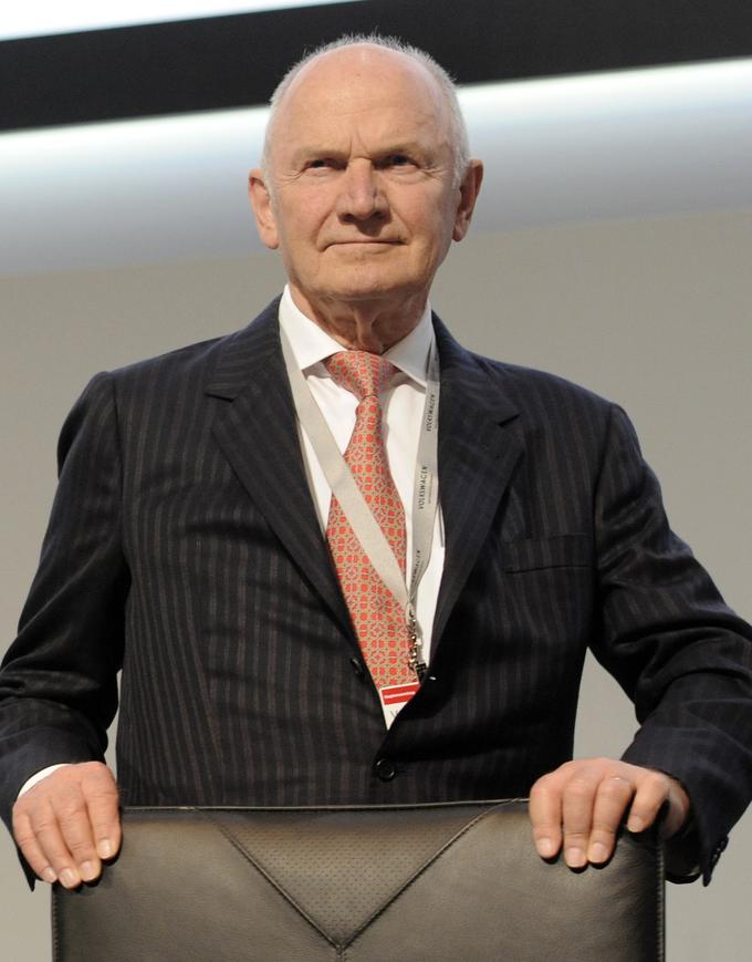 Ferdinand Piech je s položaja prvega nadzornika Volkswagna odstopil aprila 2015 po bitki s takratnim predsednikom uprave Martinom Winterkornom. | Foto: 