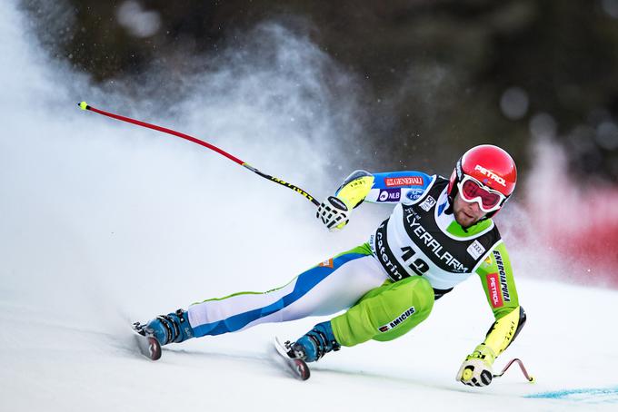 Martin Čater je z devetim mestom na kombinaciji v Wengnu prišel do rezultata kariere. Zdaj je že osredotočen na "projekt Kitzbühel". | Foto: 