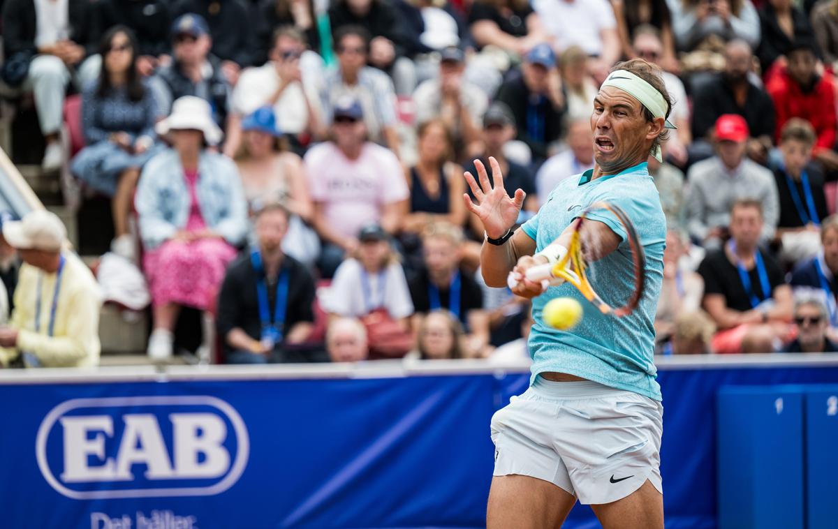 Rafael Nadal | Španski teniški zvezdnik Rafael Nadal se je vrnil na turnirje prvič po zgodnjem izpadu na odprtem prvenstvu Francije v Parizu. | Foto Guliverimage