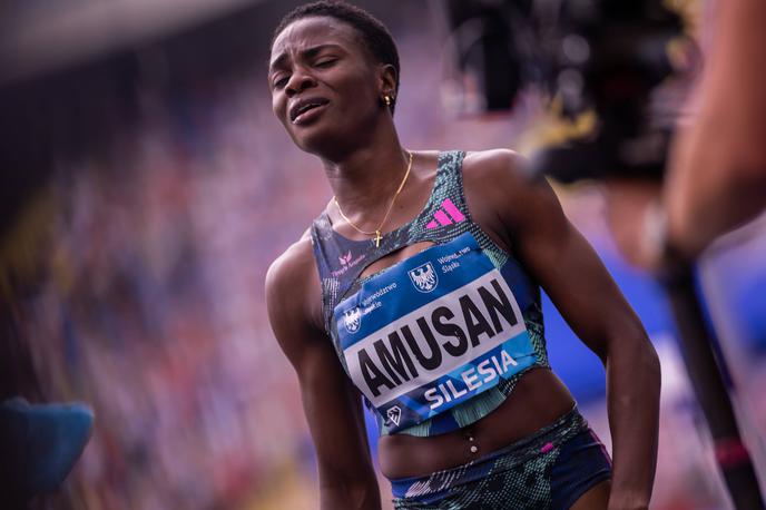 Tobi Amusan | Tobi Amusan, svetovna rekorderka in svetovna prvakinja v teku na 100 m ovire, je v preiskavi zaradi kršitve dopinških pravil. | Foto Guliverimage