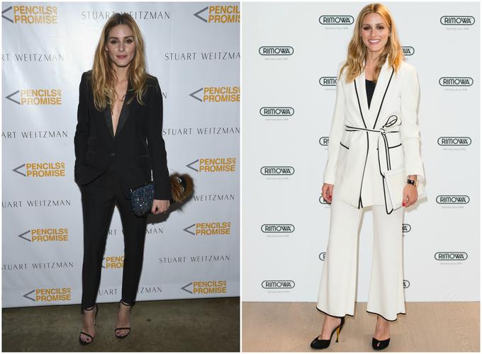 Olivia Palermo očitno obvlada vse trike, tudi enobarvnost. | Foto: Getty Images