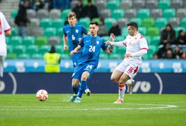 Prijateljska nogometna tekma: Slovenija - Črna gora, slovenska nogometna reprezentanca