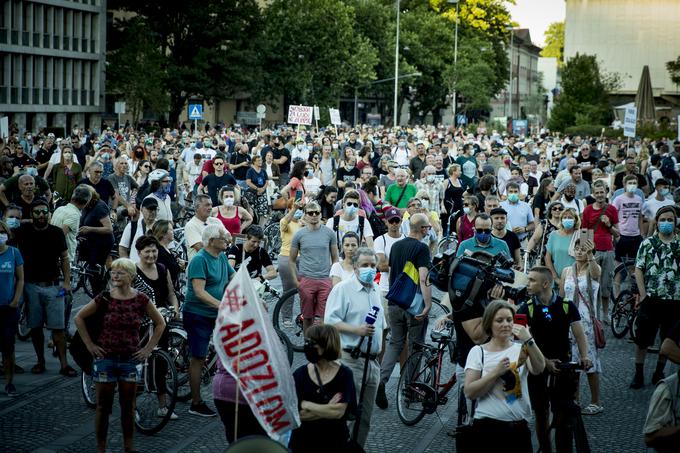 11. protest 10. 7. 2020 | Foto: Ana Kovač