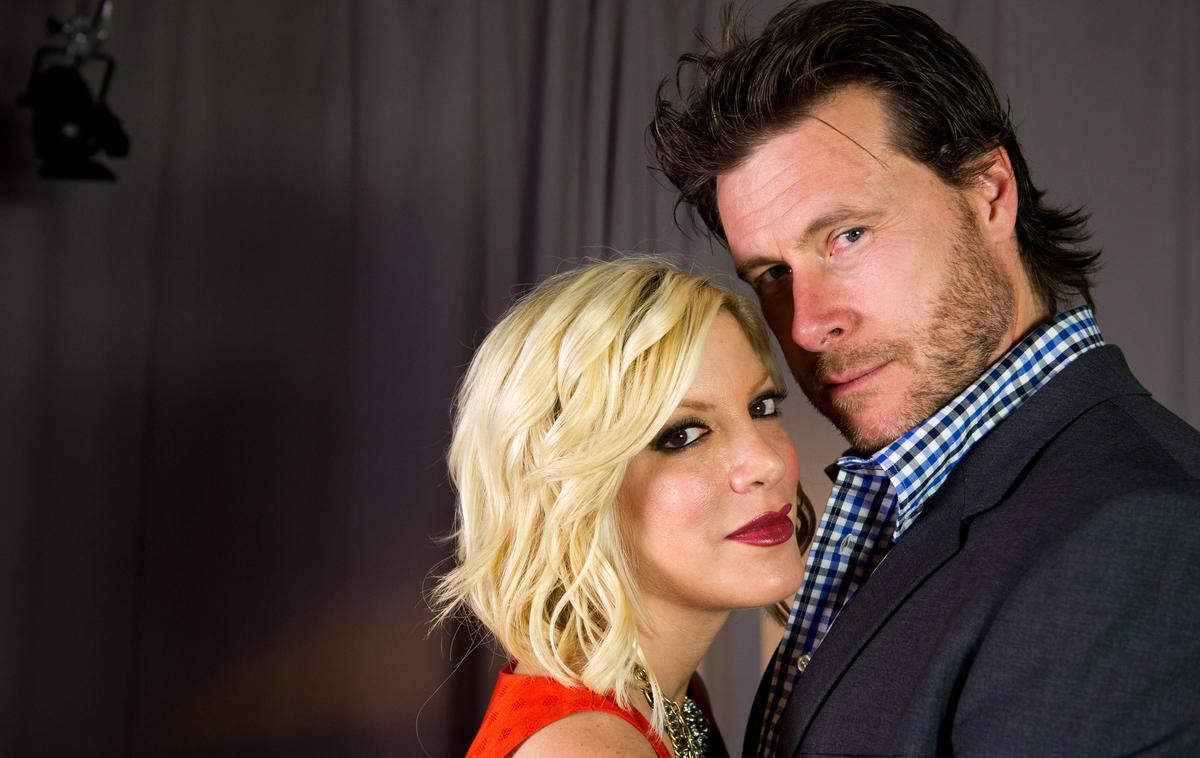 Tori Spelling, Dean McDermott | Tori Spelling in Dean McDermott sta se poročila leta 2006, v zakonu se jima je rodilo pet otrok. | Foto Guliverimage