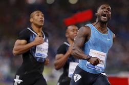 Gatlin v Rimu 9,75, ruska lepotica znova na vrhu, padec in zlom zapestja olimpijske prvakinje