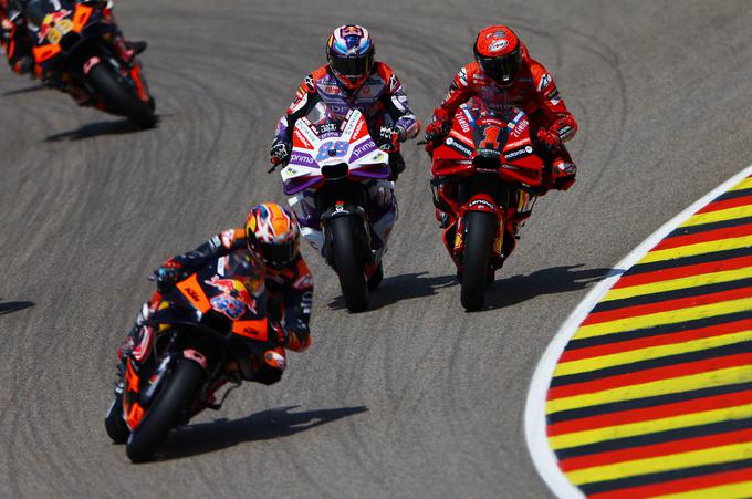 Jorge Martin in Francesco Bagnaia | Foto: Reuters