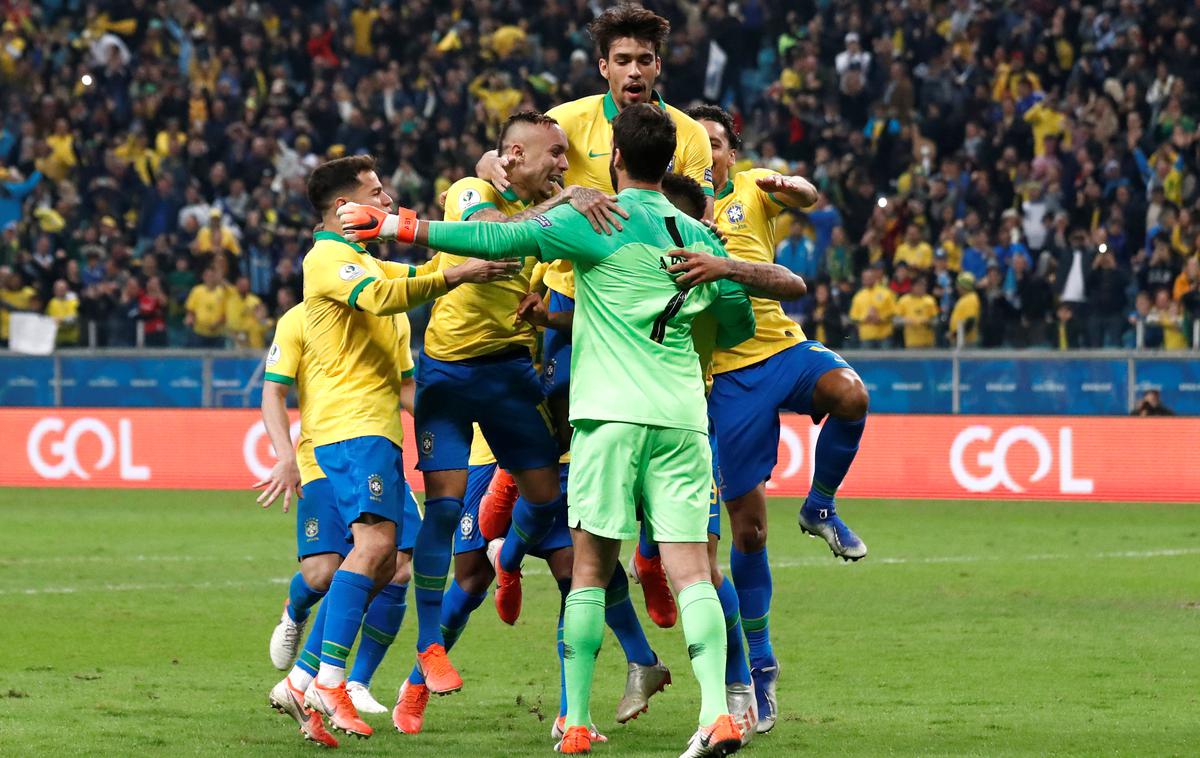 Brazilija Copa America | Naslov najboljšega na Copi Americi brani Brazilija, ki je leta 2019 v finalu s 3:1 ugnala Peru. | Foto Reuters